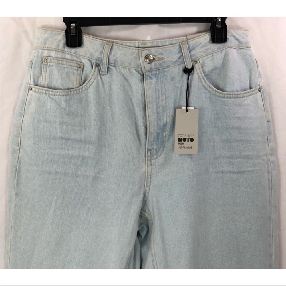 🏷 NWT Topshop Moto Mom Jeans